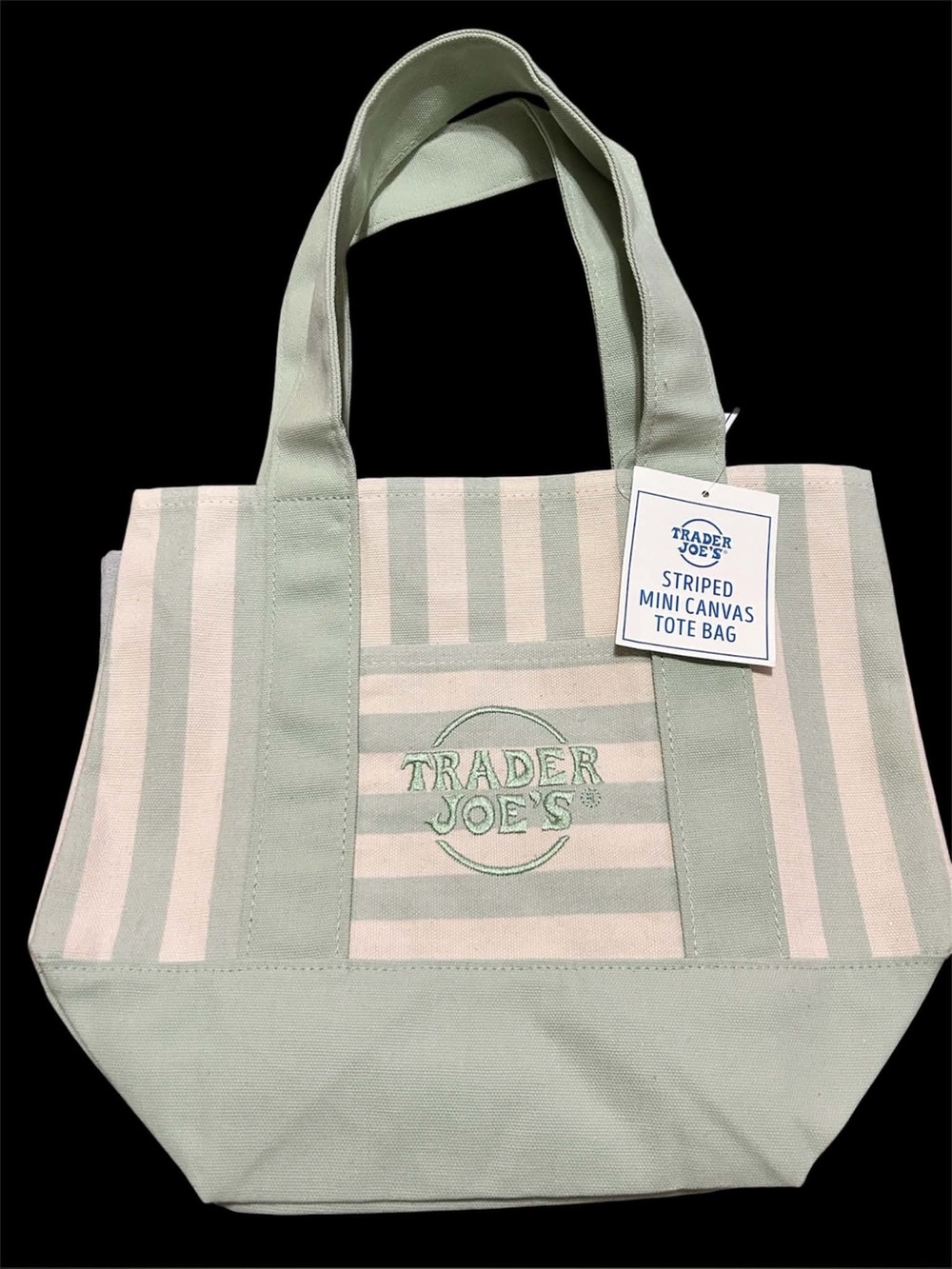 Trader Joe’s Stripes Mini Tote